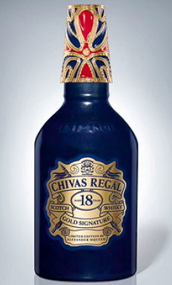 Chivas Regal «оделся» у Alexander McQueen